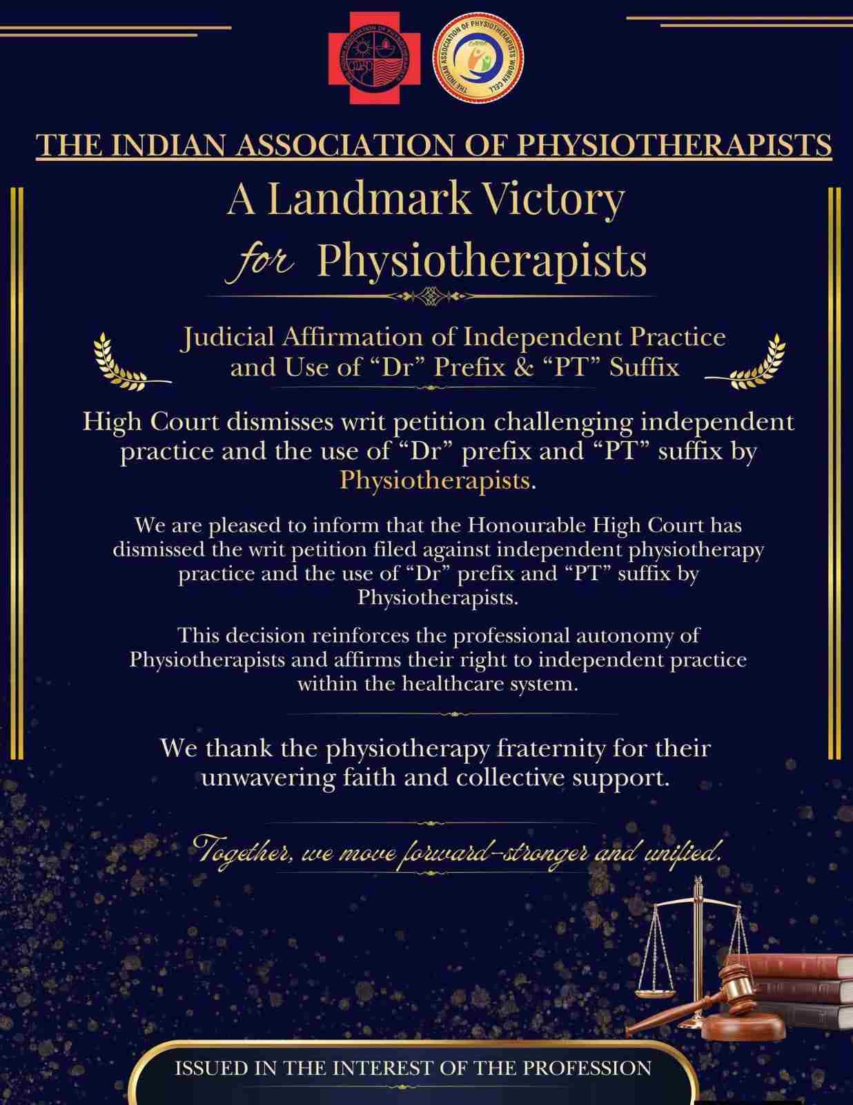 “Dr.” Prefix for Physiotherapists? YES! | 2026 Latest Update 5 Dr Prefix for Qualified Physiotherapists